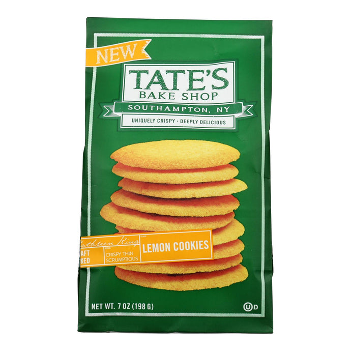 Tate's Bake Shop - Cookie Lemon - Case Of 12-7 Oz