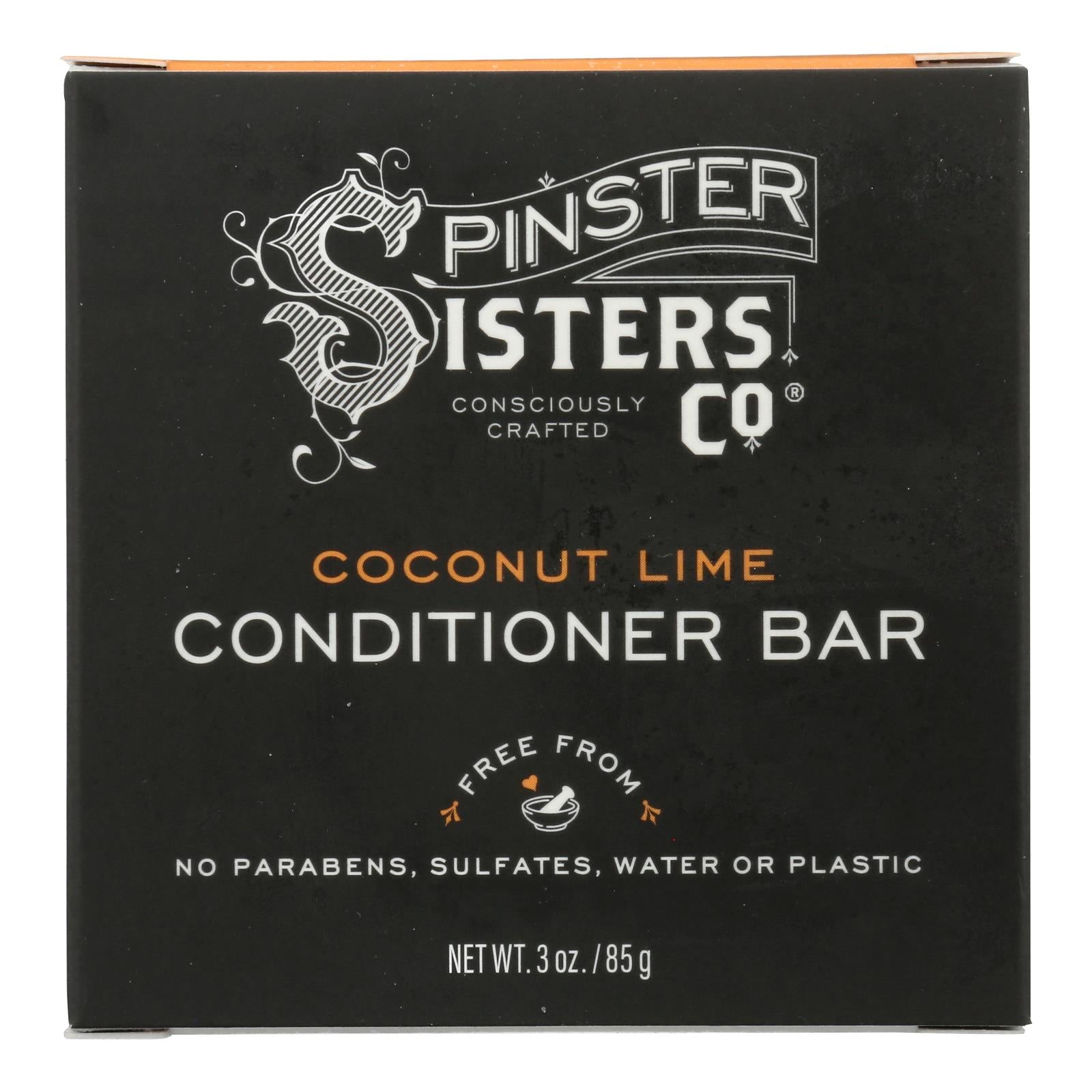 Spinster Sisters Company - Hair Conditioner - Brazilian Coconut Lime - 1 Each-3 ounces