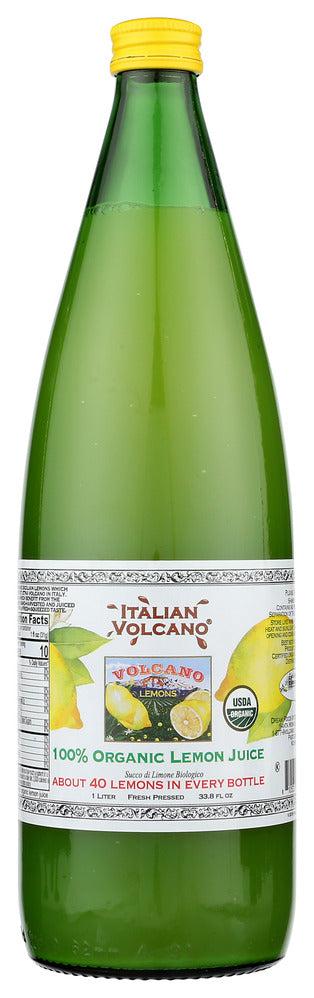 Volcano Juice Lemon Organic - Pack of 6 - 1 lt