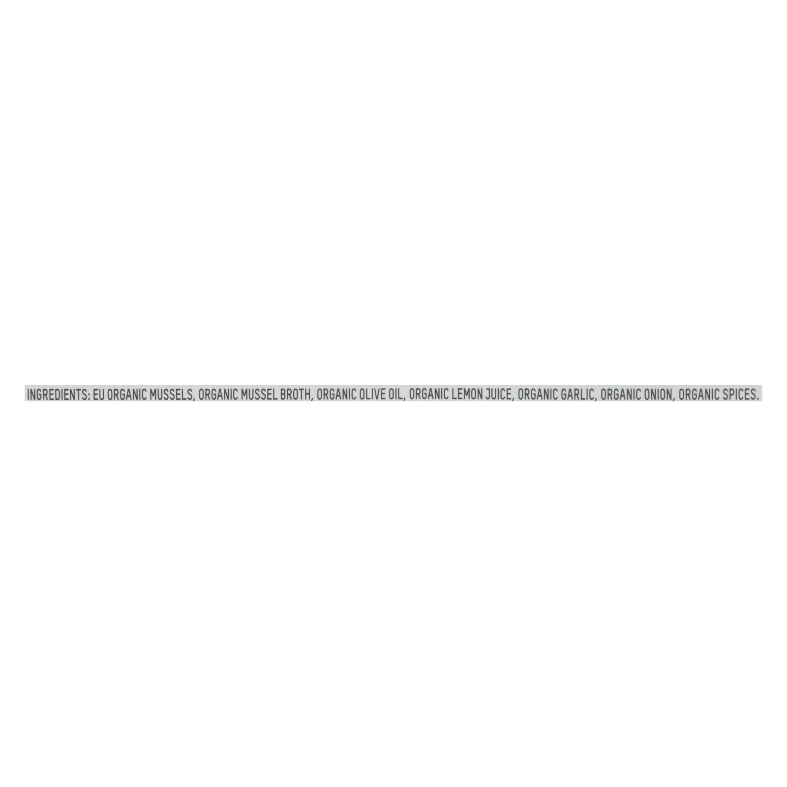 Patagonia - Mussels Lemon Herb - Case of 10 - 4.2 OZ