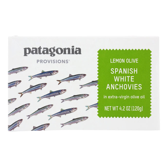 Patagonia Provisions - Anchovies Lemon Olive Oil - Case Of 10-4.2 Oz