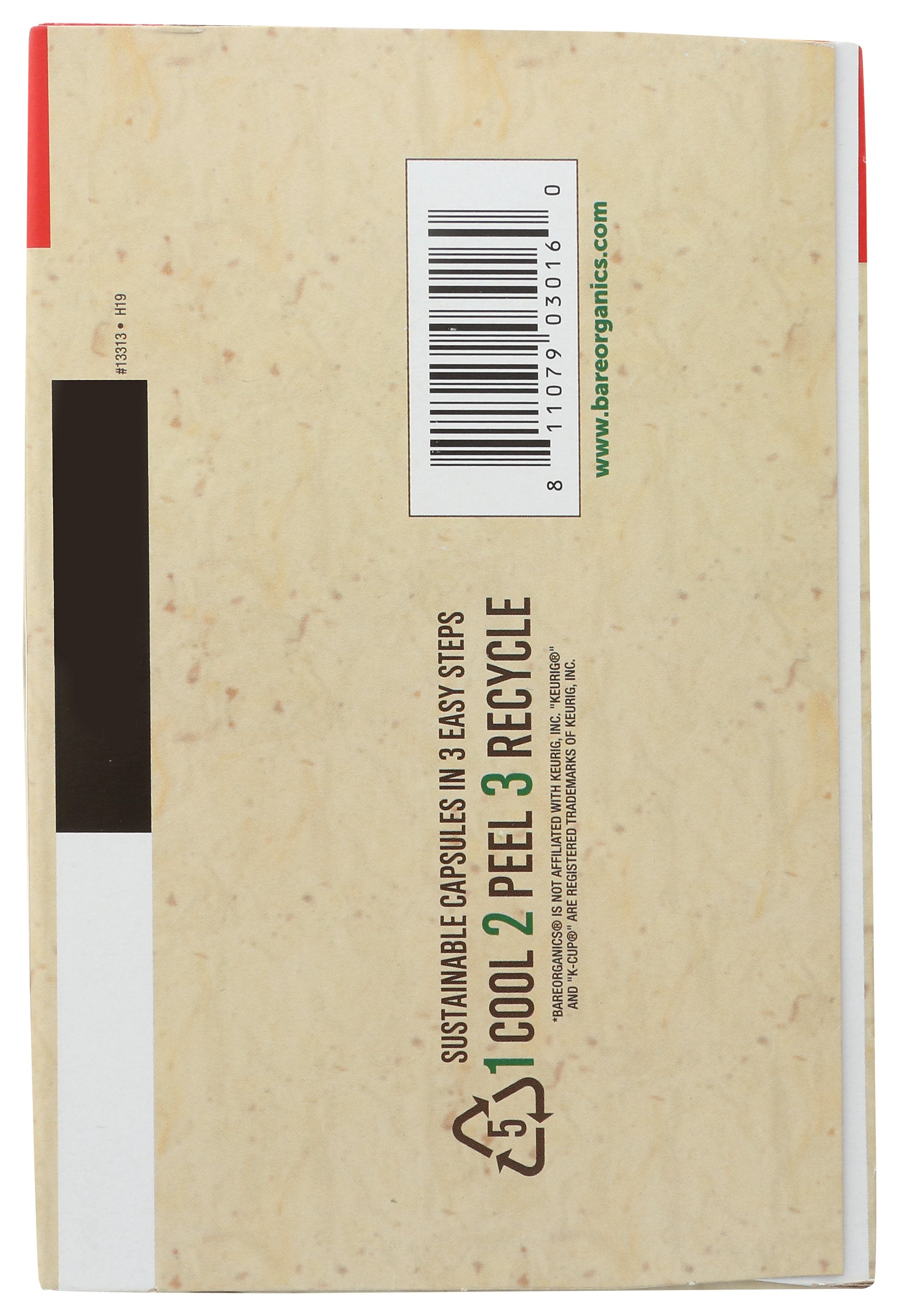 BAREORGANICS COFFEE CARDIO CARE 10PC - Case of 6