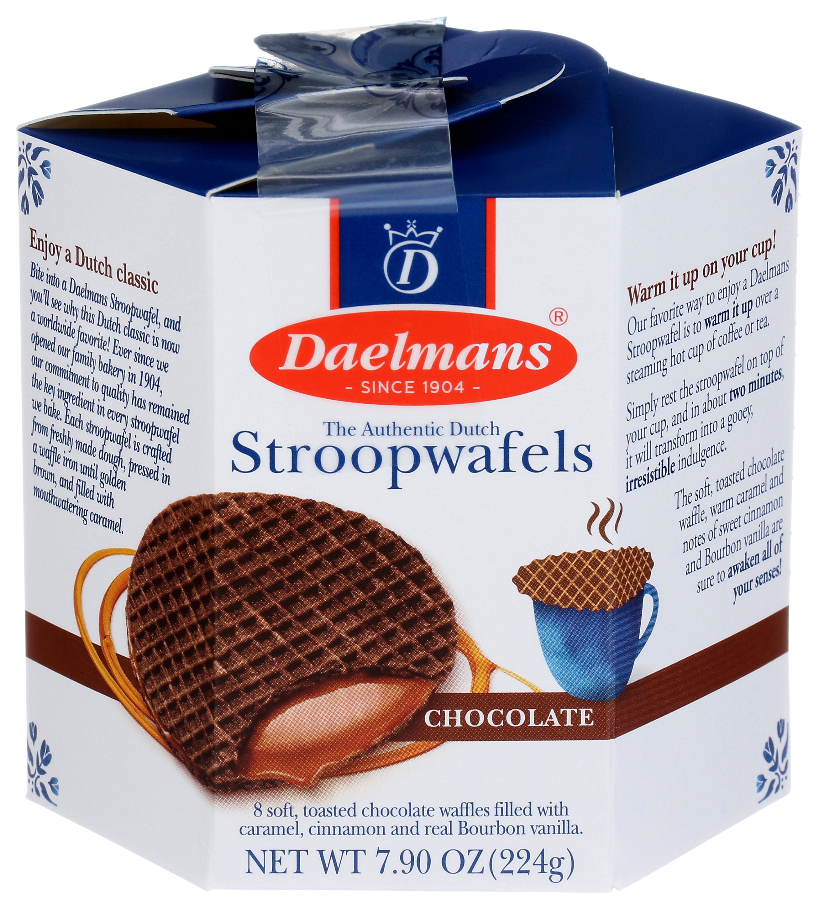 DAELMANS STROOPWAFELS CHOC CRML HX - Case of 9