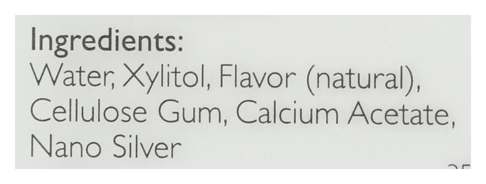 ELEMENTA SILVER TOOTH GEL NANO SLVR WNTRM