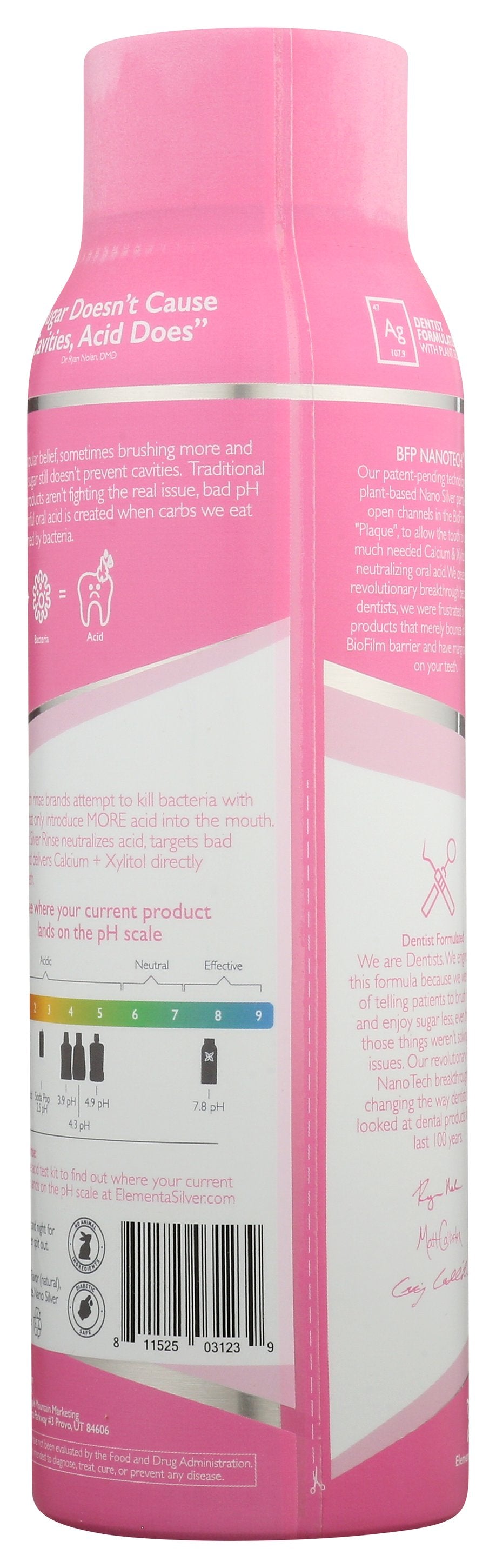 ELEMENTA SILVER RINSE NANOSILVER BBL GUM