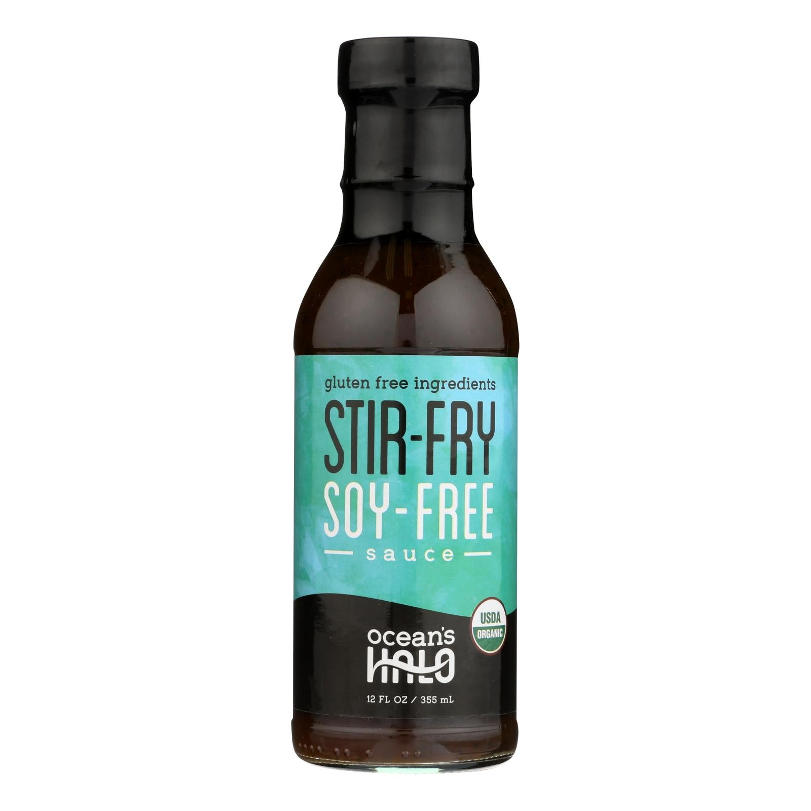 Ocean's Halo Stir-fry Soy-free Sauce - Case Of 6 - 12 Fz