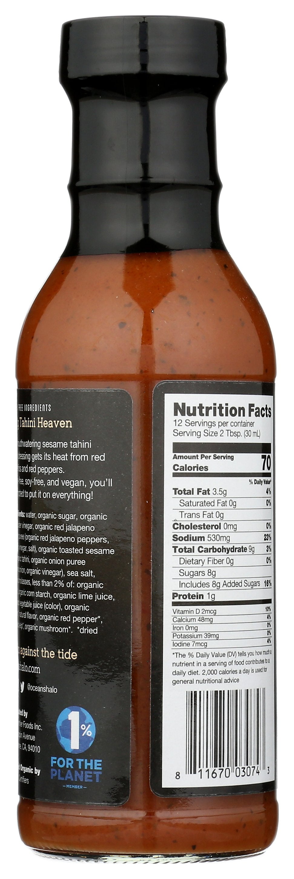 OCEANS HALO DRESSING TANGY THAI - Case of 6
