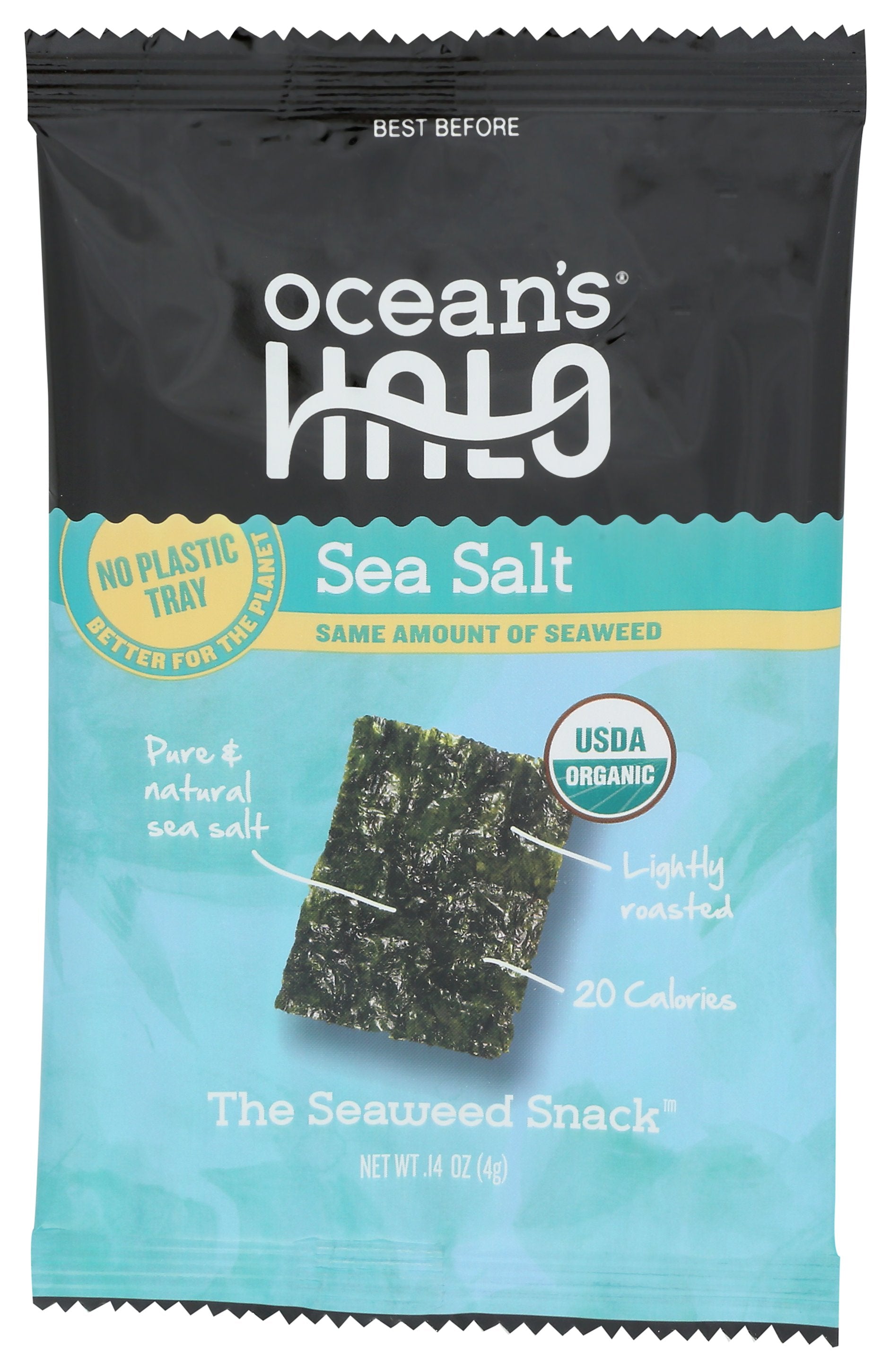 OCEANS HALO SEAWEED SEA SLT SNCK TRYL - Case of 20