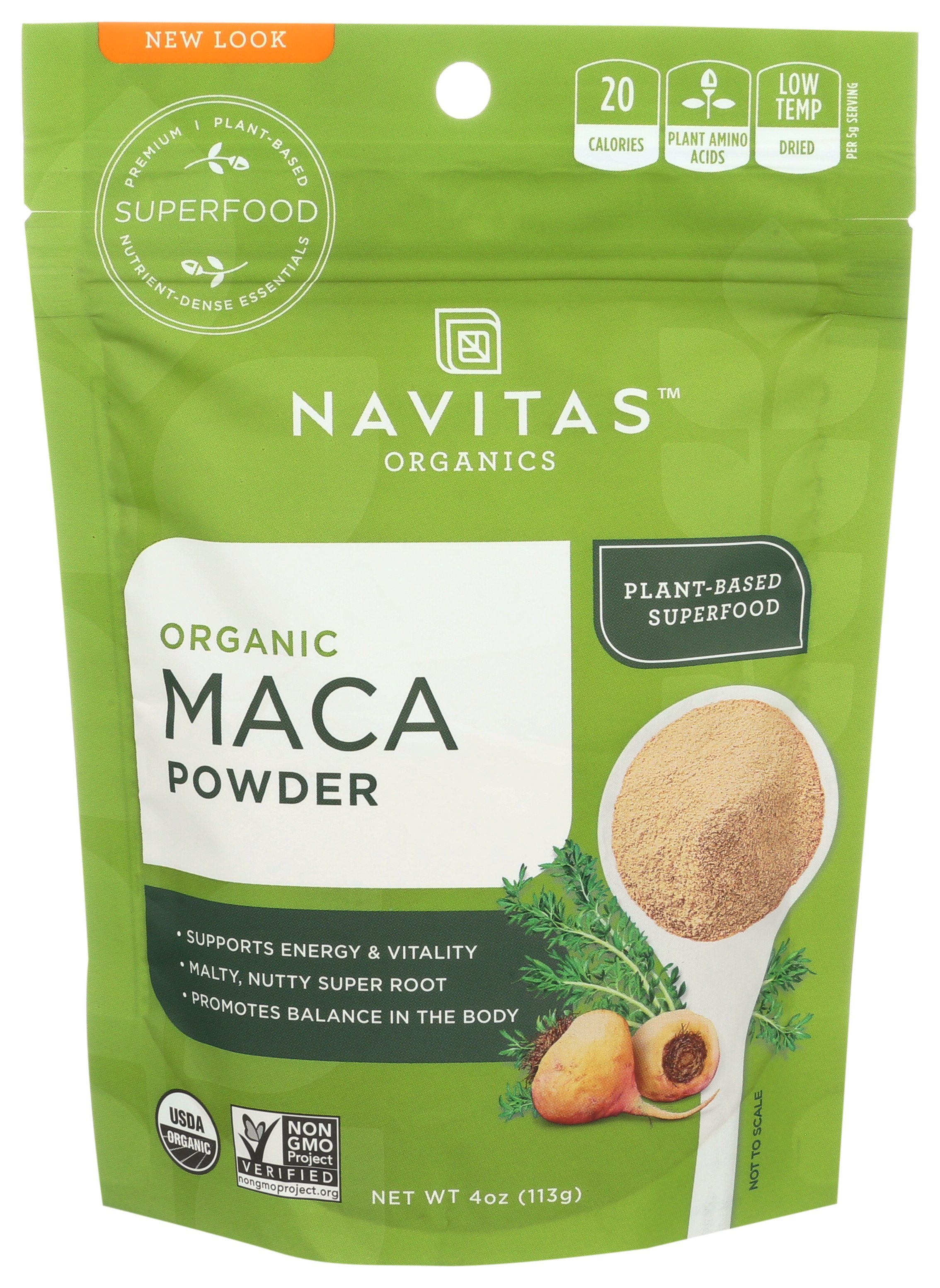 NAVITAS MACA POWDER ORG [MACA POWDER - 4 OZ]