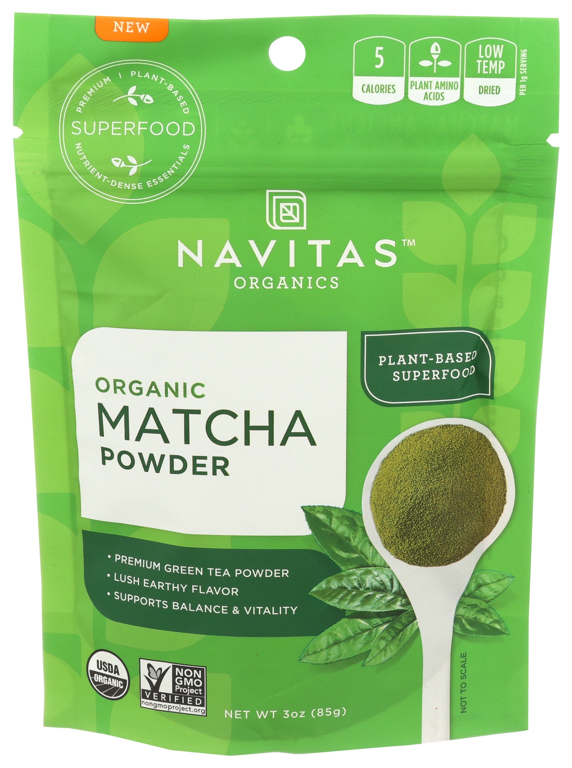 NAVITAS MATCHA POWDER ORG