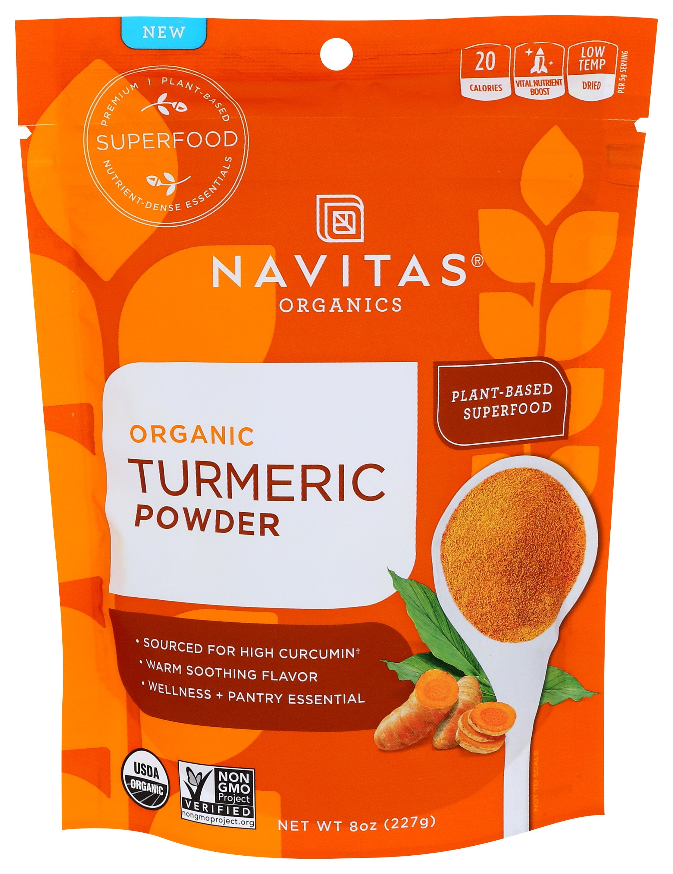 NAVITAS TURMERIC POWDER ORG