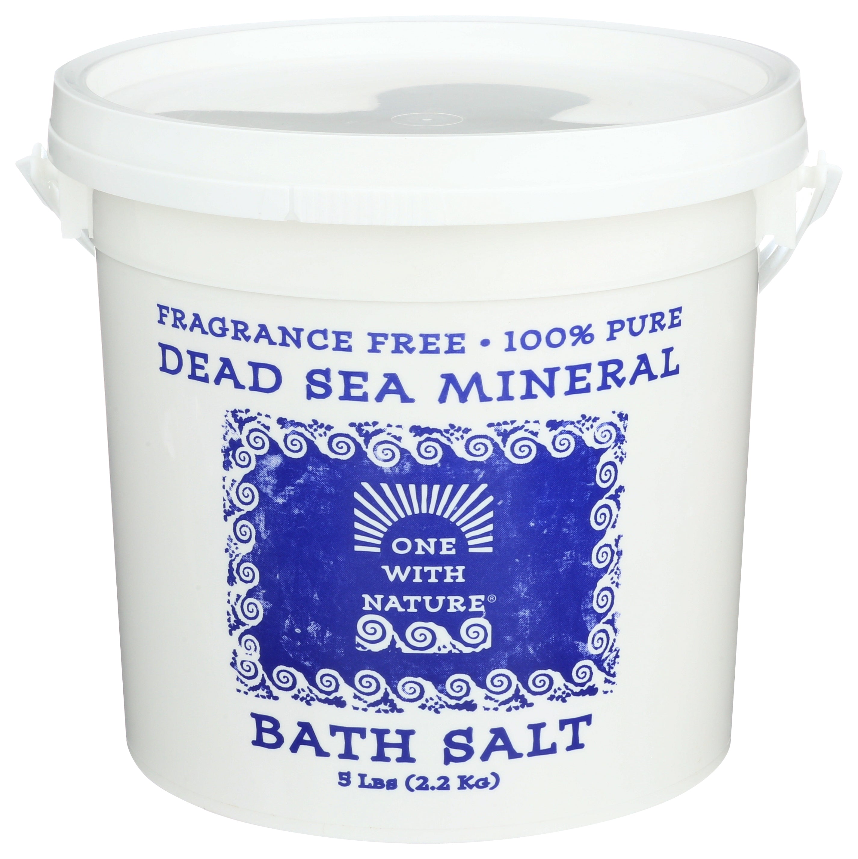 One with Nature Bath Salt 5 lb - Case of 1