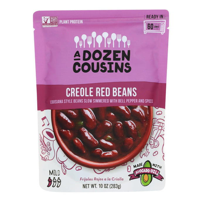 A Dozen Cousins - Beans Creole Red - Case Of 6-10 Oz