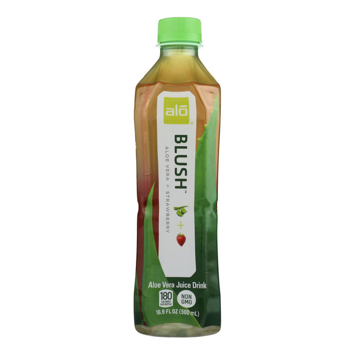 Alo - Drink Blush Av Juice Straw - Case Of 12-16.9 Fz