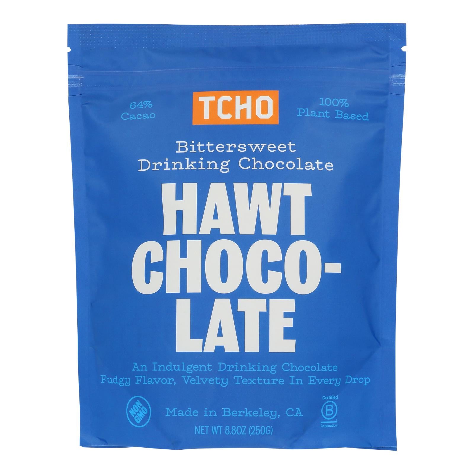 Tcho Chocolate - Drnkng Chocolate Crumble Hot/cld - Case of 6-8.8 OZ