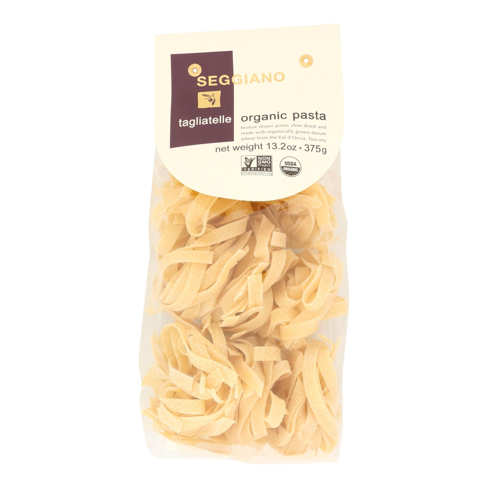 Seggiano - Pasta Organic Tagliatelle - Case of 6 - 13.2 Ounces