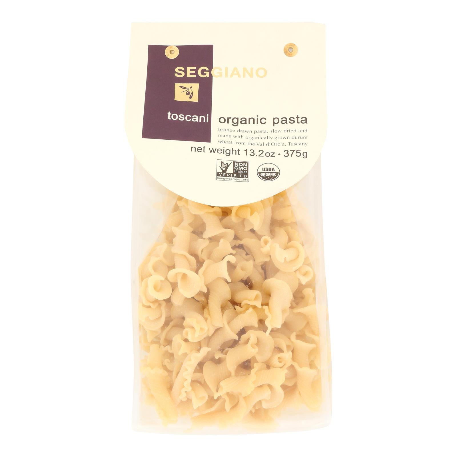 Seggiano - Pasta Organic Toscani - Case of 6-13.2 Ounces