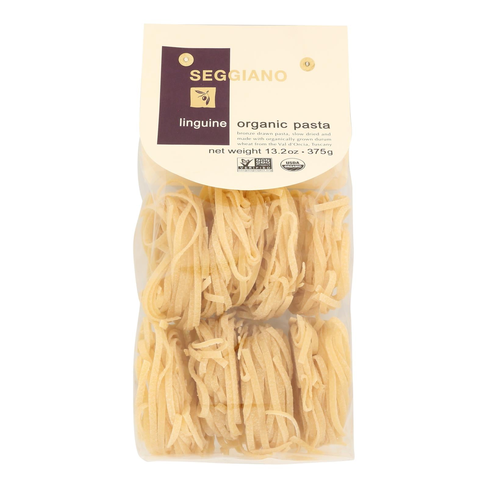 Seggiano - Pasta Organic Linguini - Case of 6 - 13.2 Ounces