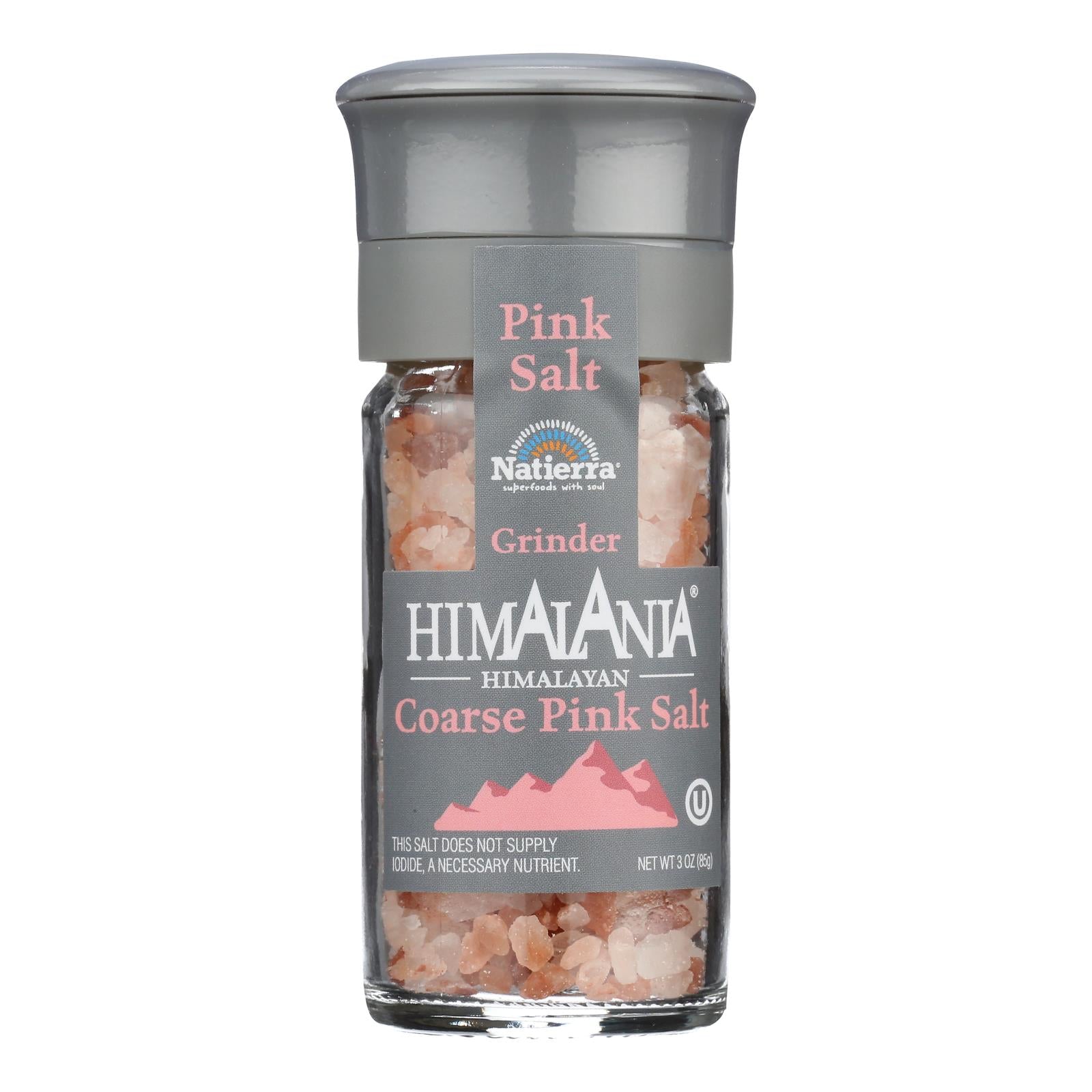 Himalania Pink Salt - Coarse Grinder - Case of 6 - 3 oz.