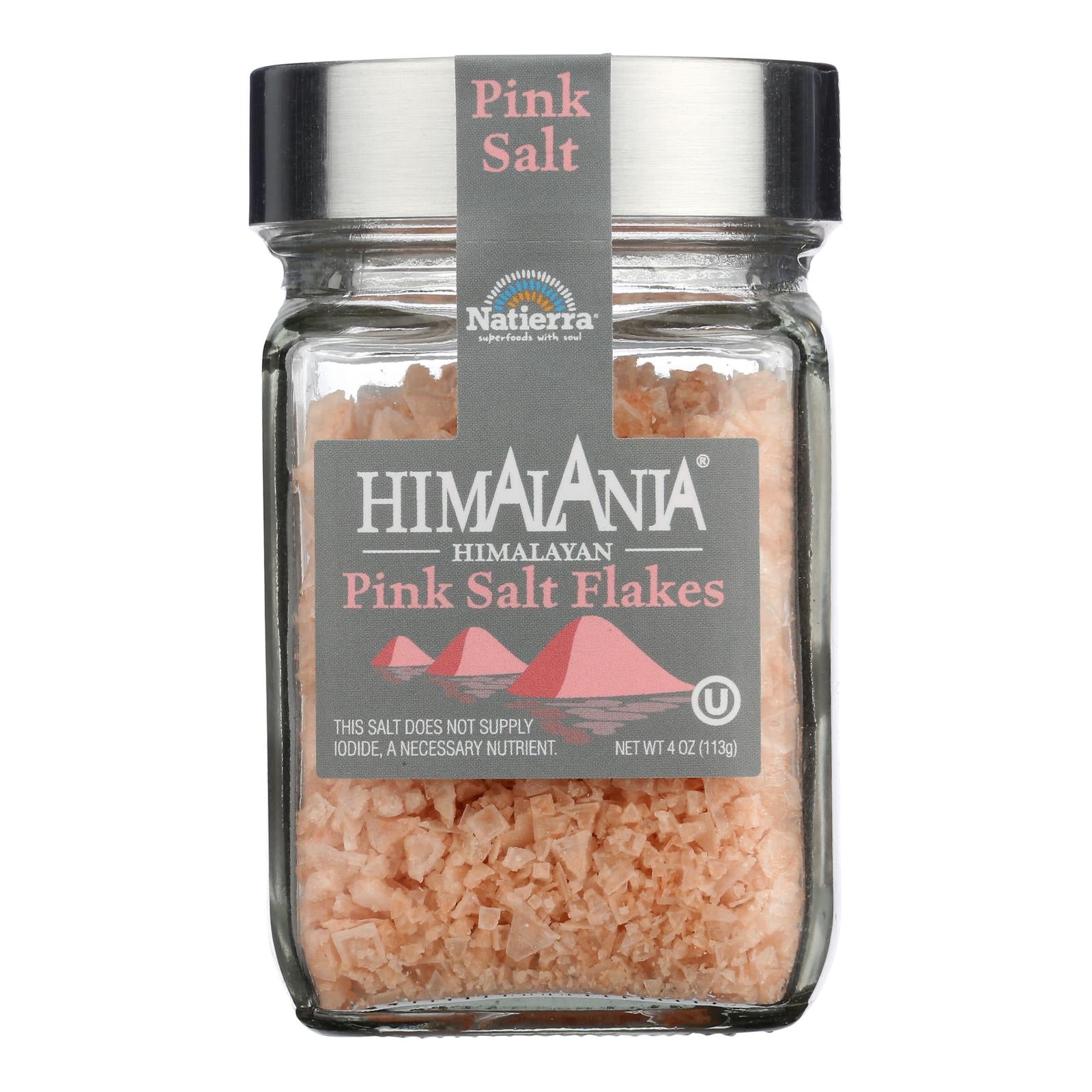 Himalania - Pink Salt Flakes Jar - Case of 6 - 4 OZ