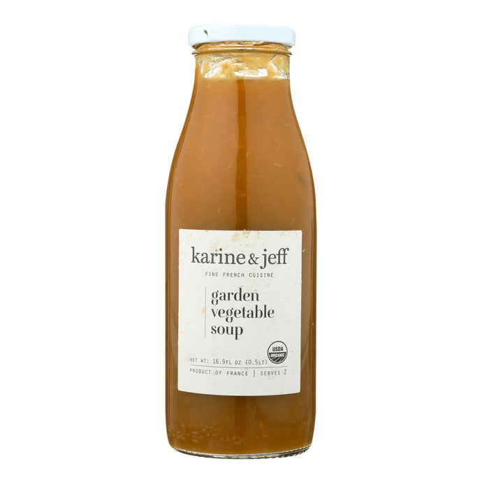 Karine And Jeff Garden Vegetable Soup - Case Of 6 - 16.9 Fz