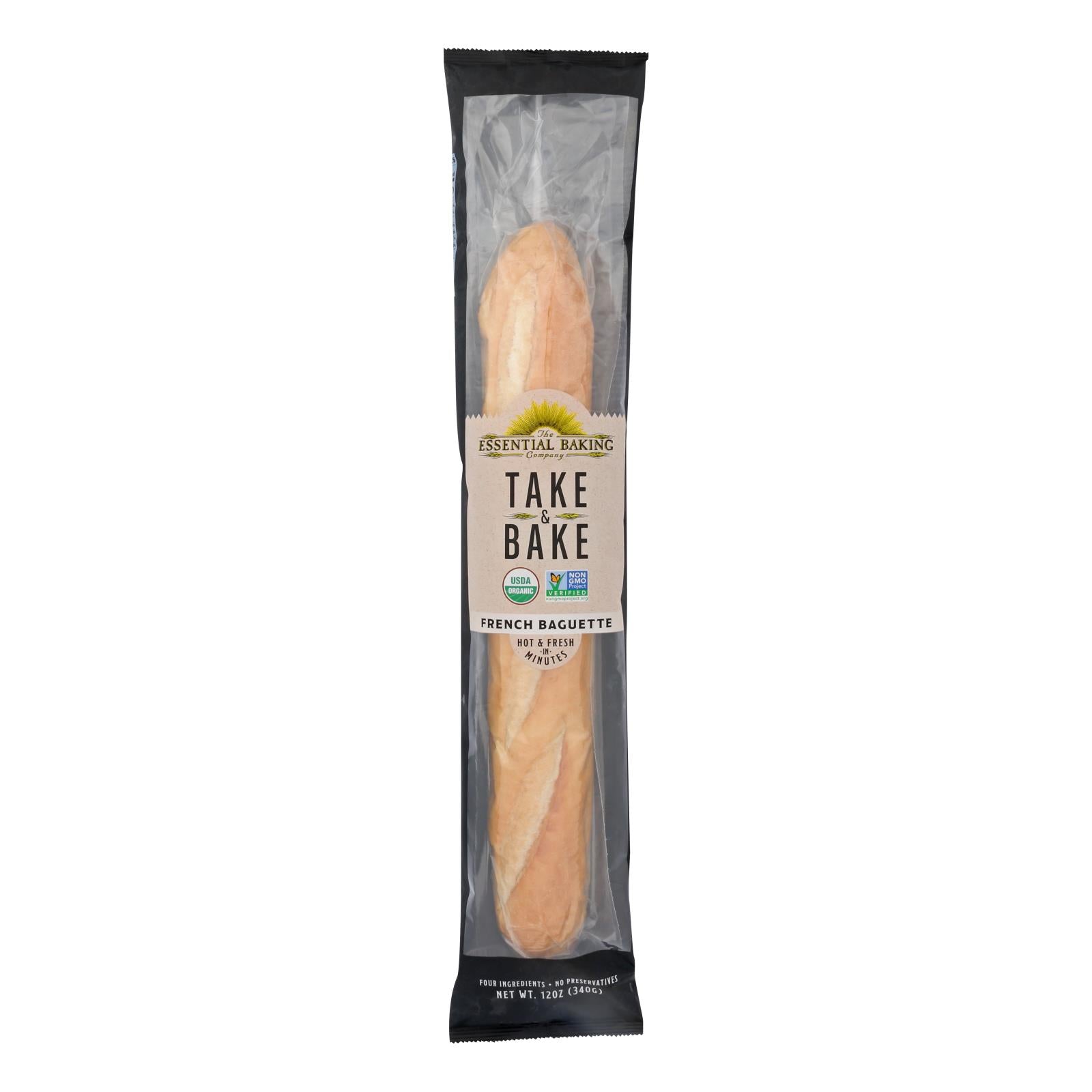 Essential Baking Company French Baguette - Case of 12 - 12 OZ