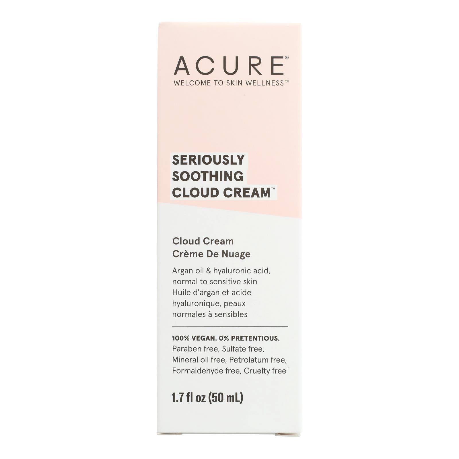 Acure - Cream - Soothing - Cloud - 1.7 Fl Oz