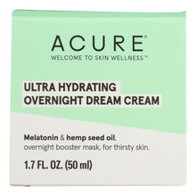 Load image into Gallery viewer, Acure - Cream Ultra Hydrt Ovrnght - 1 Each-1.7 Fz