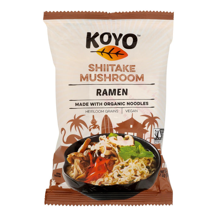 Koyo Shiitake Mushroom Ramen - Case Of 12 - 2 Oz