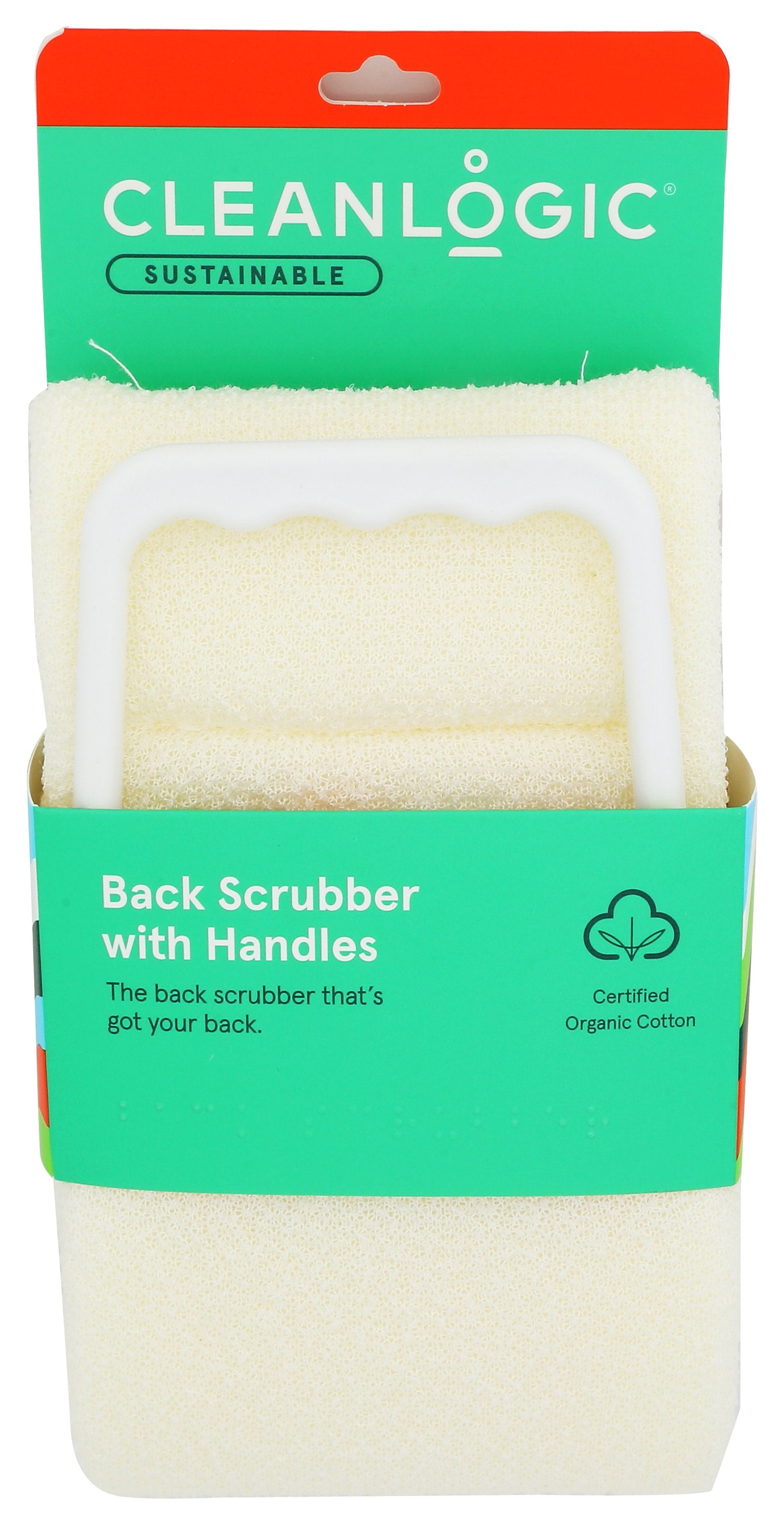 CLEANLOGIC SCRUBBER BACK HANDLES - Case of 6