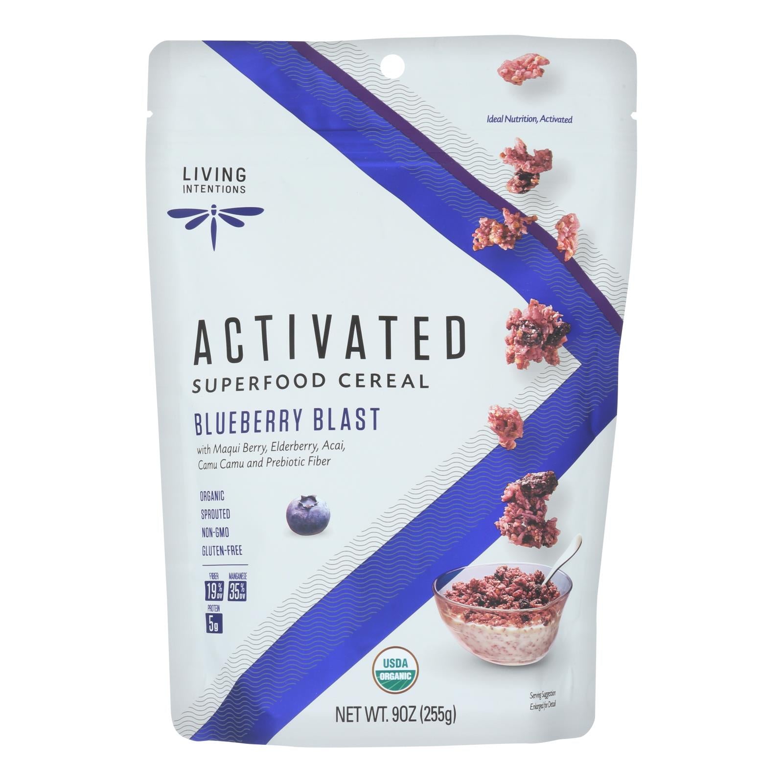 Living Intentions Activated Superfood Cereal  - Case Of 6 - 9 Oz