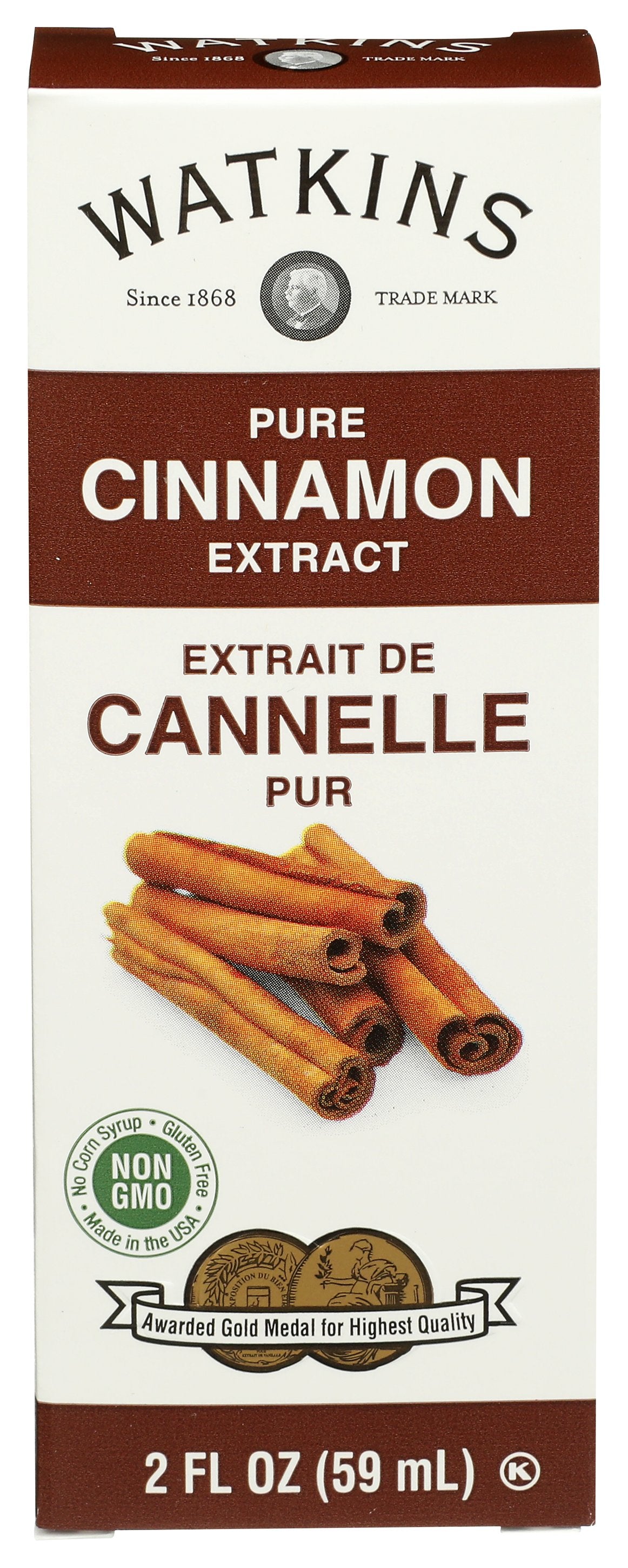 WATKINS EXTRACT PURE CINNAMON - Case of 6