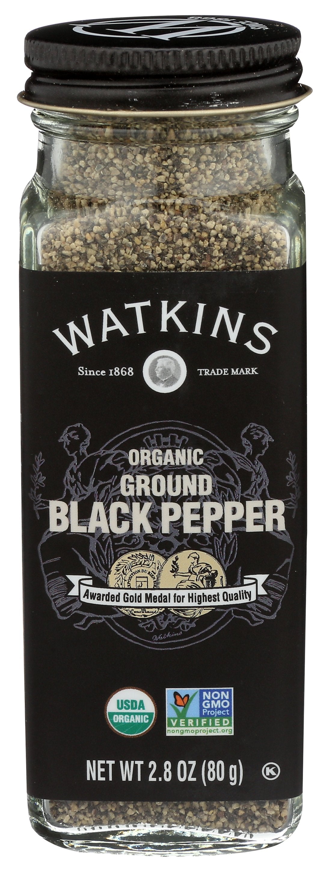 WATKINS SSNNG BLACK PEPR GRND ORG - Case of 3