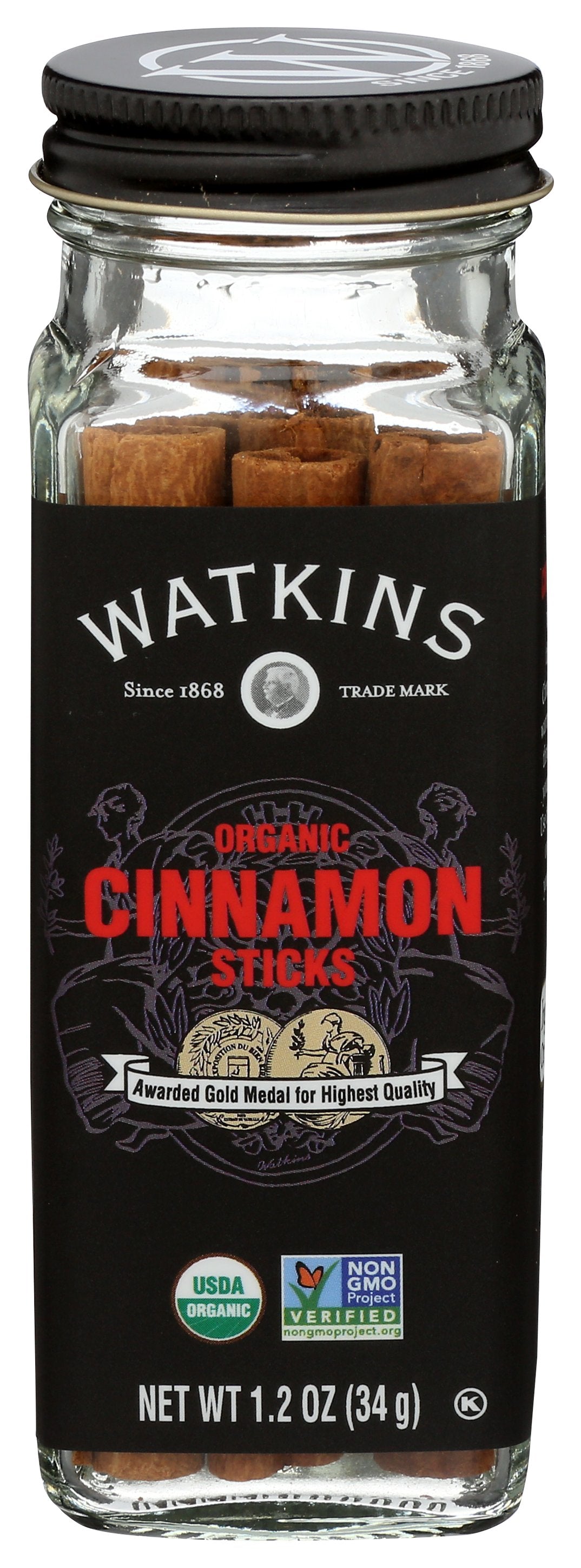 WATKINS CINNAMON STICKS ORG - Case of 3