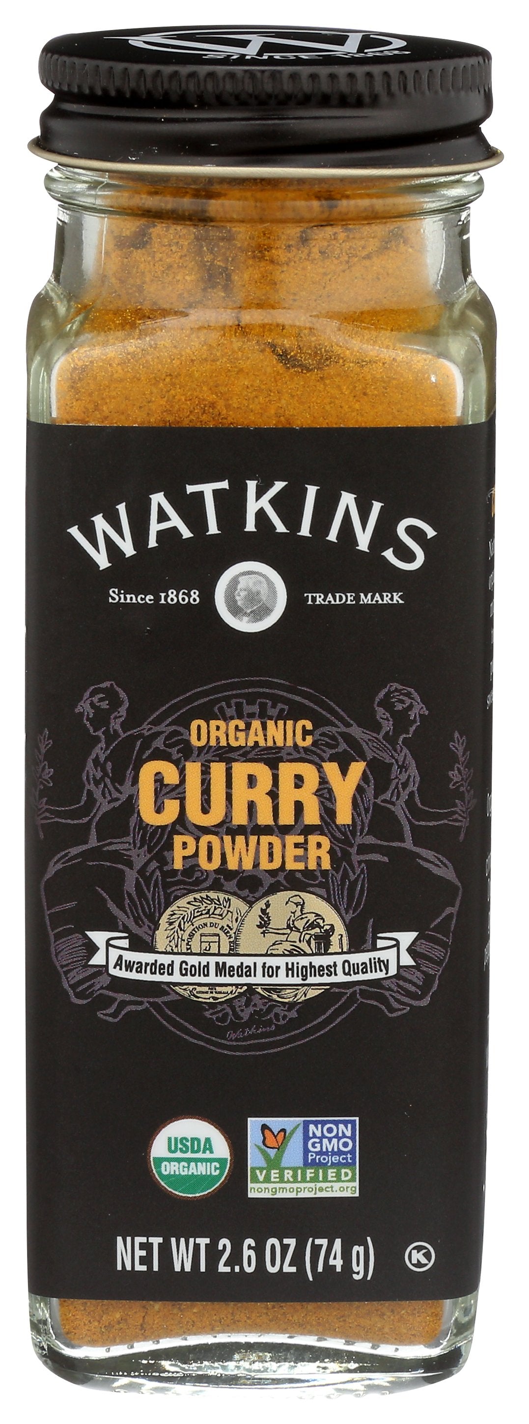 WATKINS POWDER CURRY ORG - Case of 3