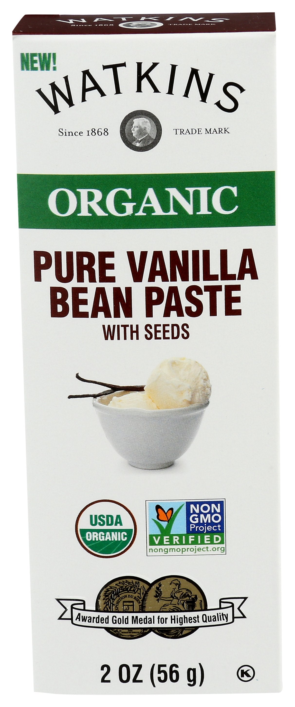 WATKINS PASTE VANILLA BEAN SEEDS - Case of 12