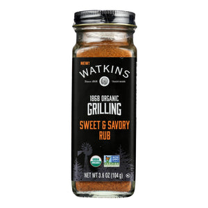 Watkins - Rub Sweet/savory - Case Of 3-3.6 Oz