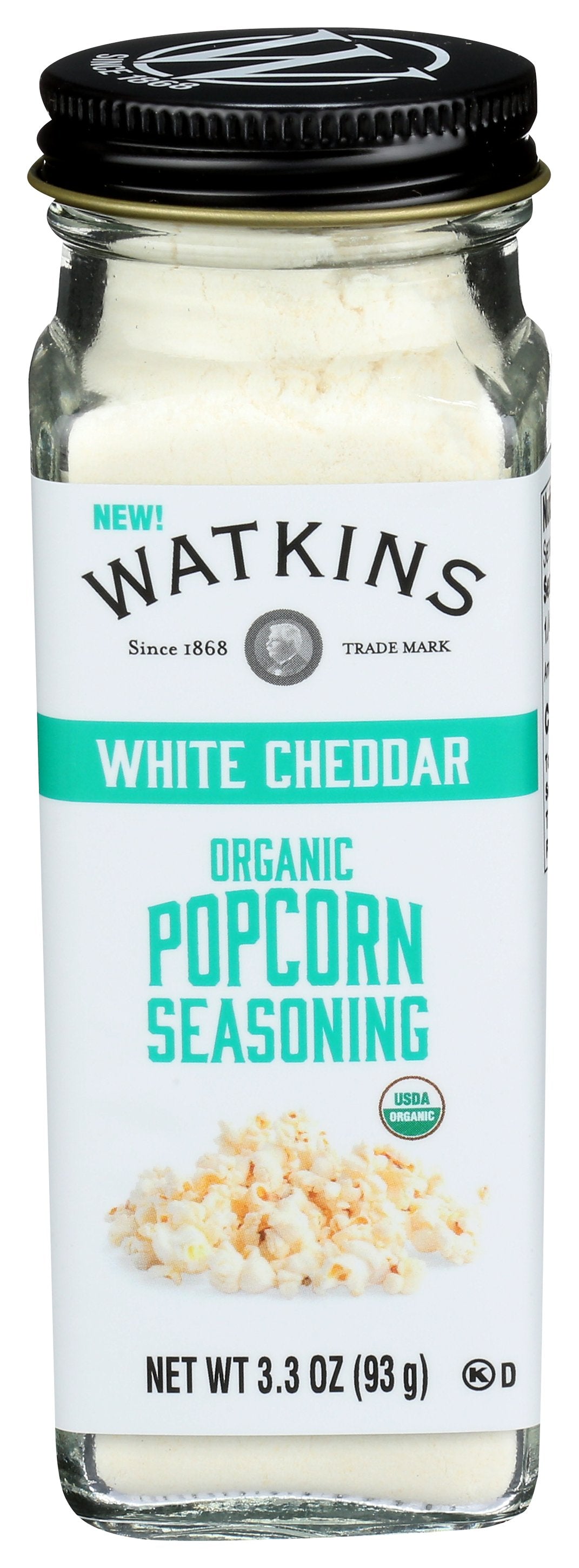 WATKINS POPCORN WHITE CHEDDER - Case of 3