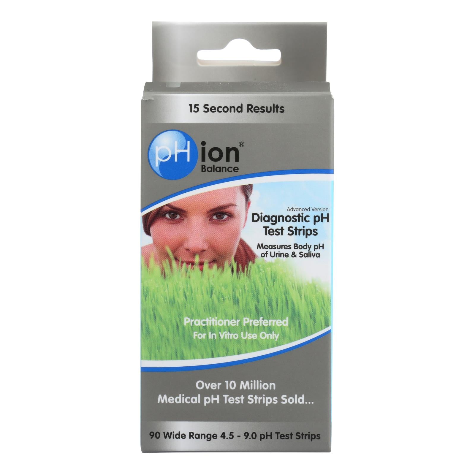 Phion Balance Diagnostic Ph Test Strips - 90 Pack