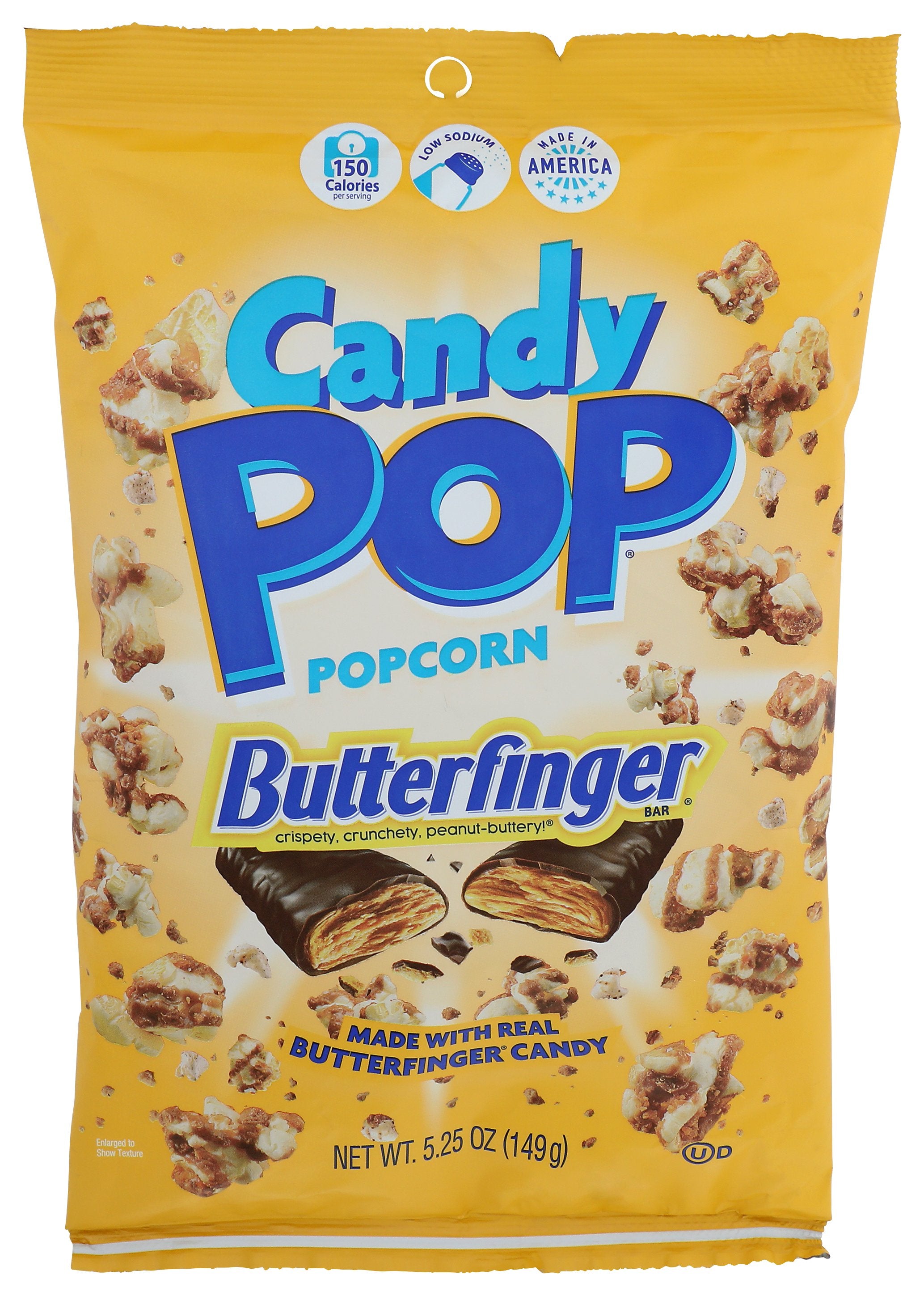 COOKIE POP POPCORN POPCORN BUTTERFINGER - Case of 12