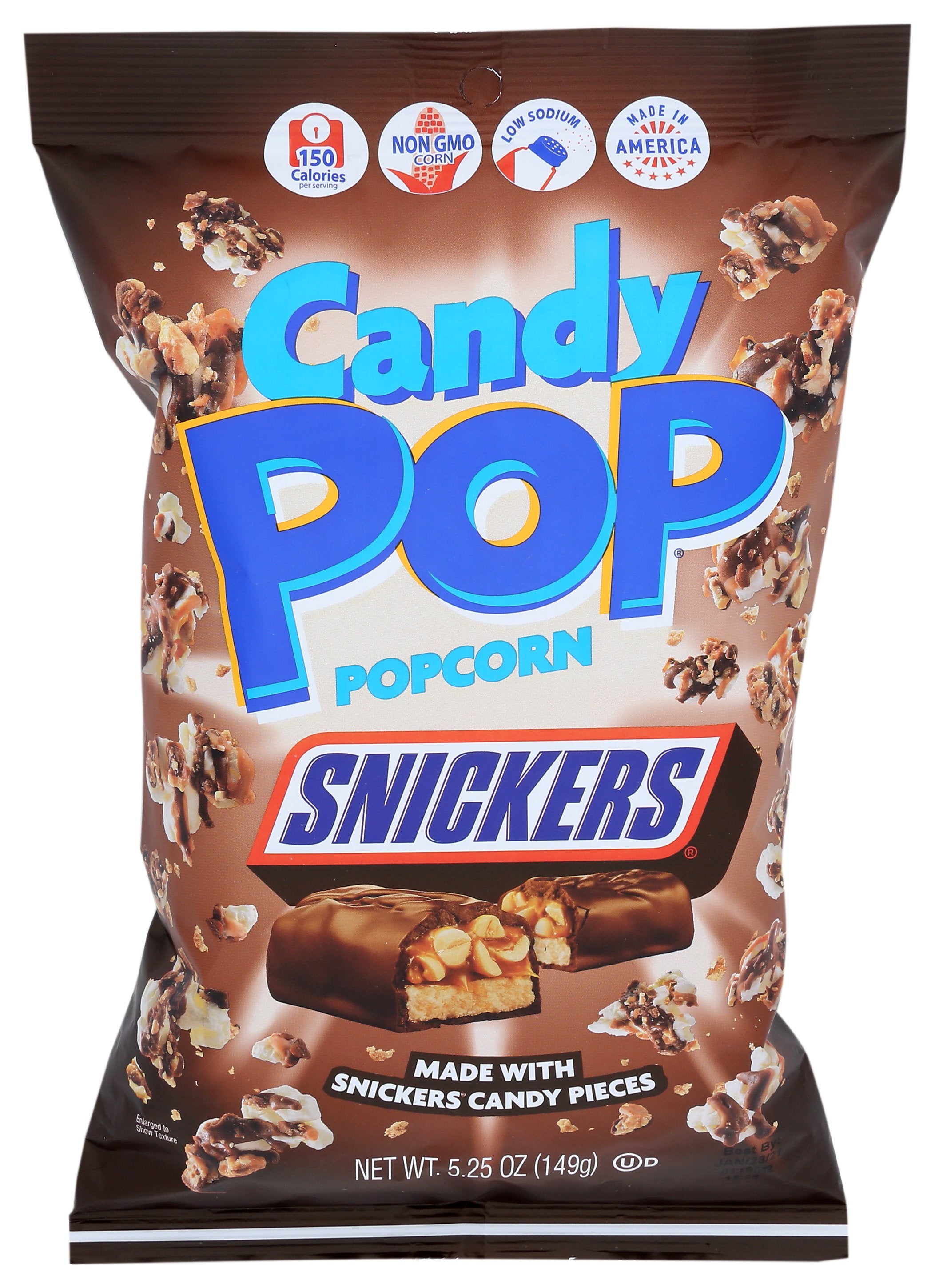 COOKIE POP POPCORN POPCORN SNICKERS - Case of 12