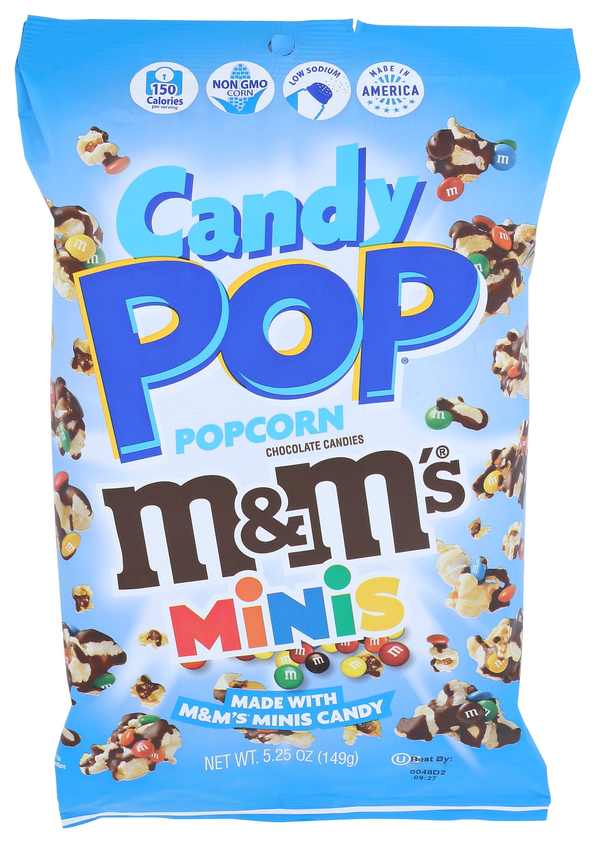 COOKIE POP POPCORN POPCORN M&M MINIS - Case of 12