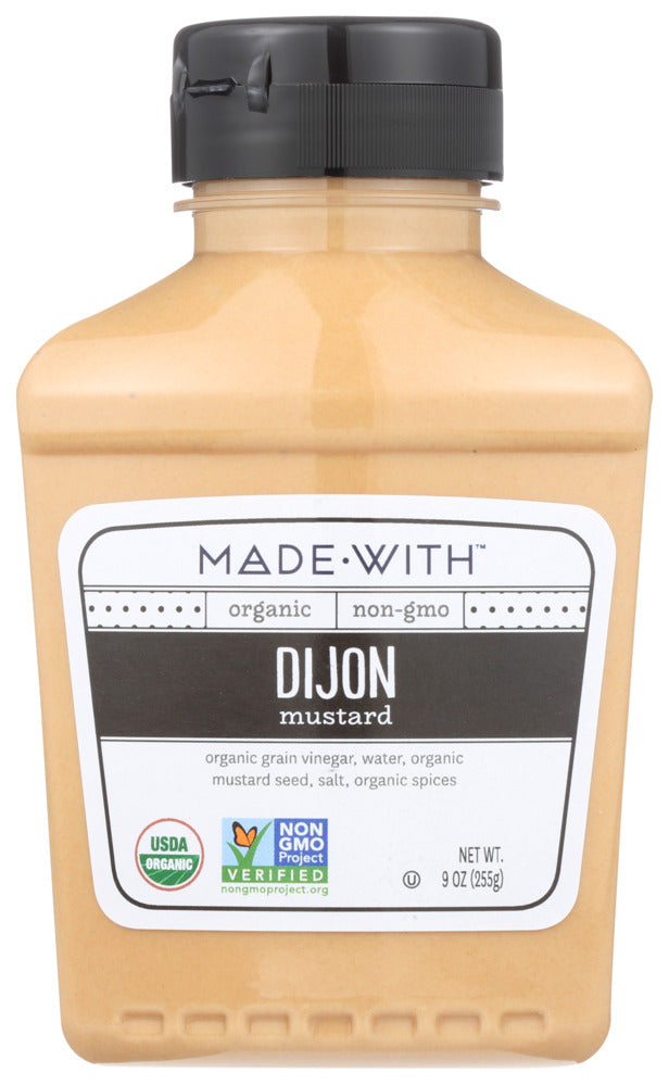 Made With Dijon Mustard Organic - Case of 6 - 9 oz
