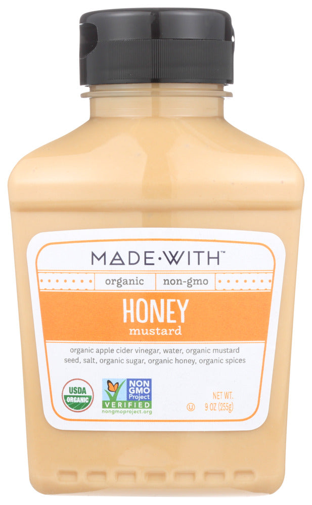 Made With Honey Mustard Organic - Case of 6 - 9 oz
