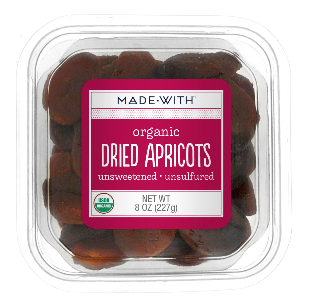 Made With Organic Dried Apricots - Pack of 12 - 8 oz