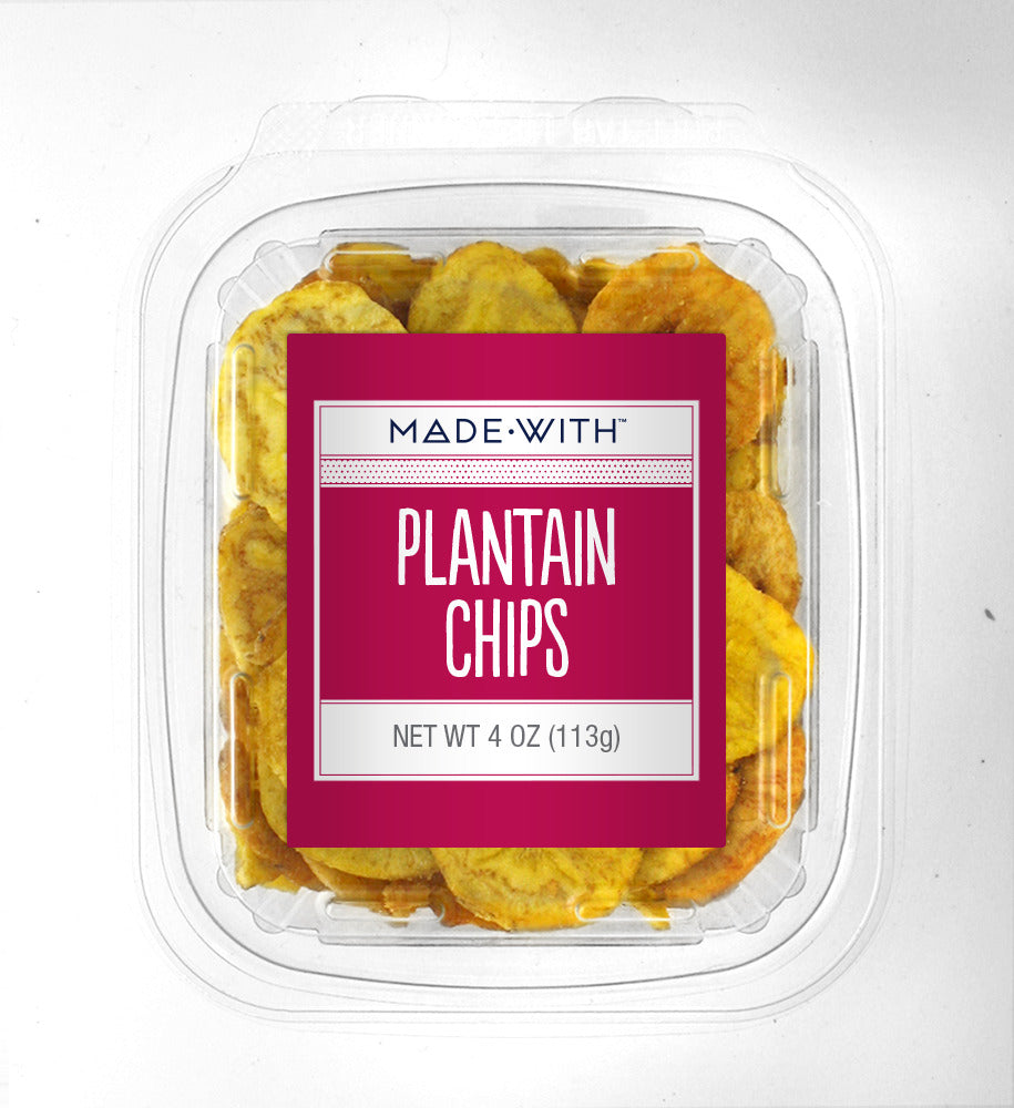 Made With Plantain Chips - Case of 12 - 4 oz