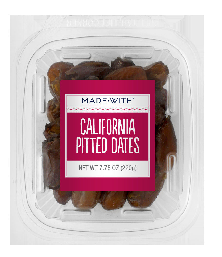 Made With California Pitted Dates  - 7.75 oz (Case of 12)