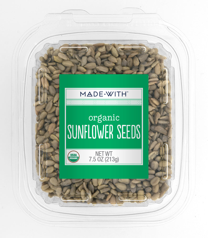 Made With Seeds Sunflower Raw Tub Organic - Pack of 12 - 7.5 OZ