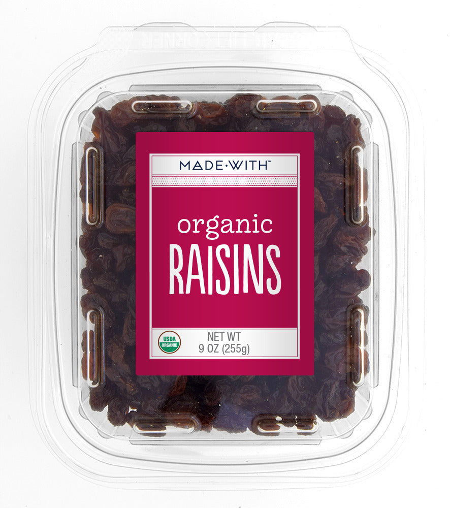 Made With Dried Raisins - Case of 8 - 9 oz