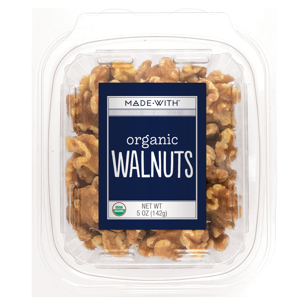 Made With Nut Walnut Tub Organic - Pack of 12 - 5 oz